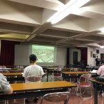 新得駅前周辺再整備に関する住民説明会風景